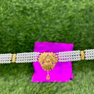 LIGHT WEIGHT GOLD MOTI CHOKER