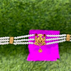 LIGHT WEIGHT GOLD MOTI CHOKER