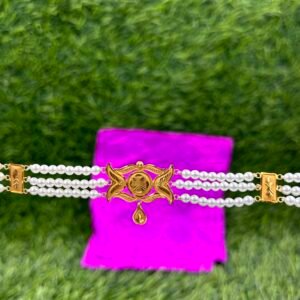 LIGHT WEIGHT GOLD MOTI CHOKER